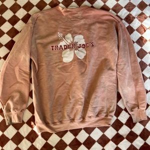 Trader Joe’s Medium Pullover Sweat Shirt Tie dye